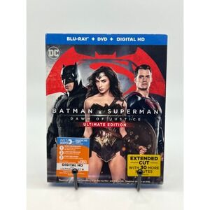 Batman v Superman Dawn of Justice Ultimate Edition Blu Ray DVD Digital HD Movie